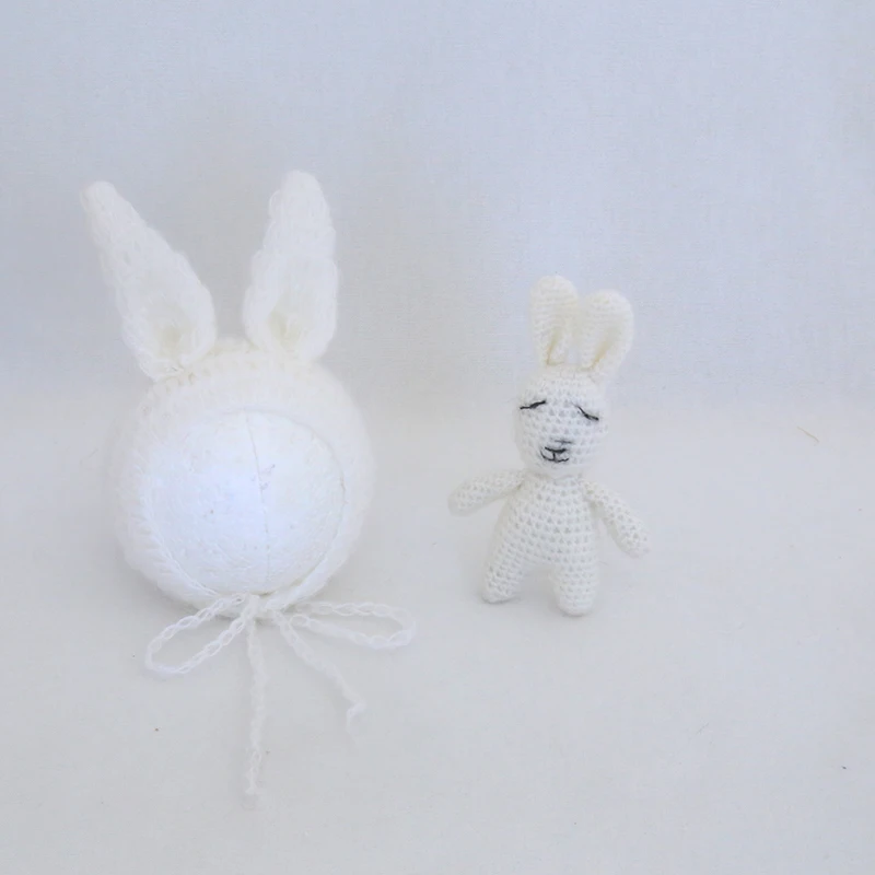 Knitted Rabbit Bonnet And Toy Set Newborn Photography Props Knit Fox Doll And Hat Crochet Mohair Anmial Toy Photo Shooting
Knitted Rabbit Bonnet And Toy Set Newborn Photography Props Knit Fox Doll And Hat Crochet Mohair Anmial Toy Photo Shooting