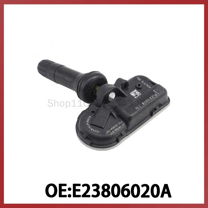 Applicable to Lufeng Auto Parts TPMS Tire Pressure Sensor 433MHz Tire Pressure Monitor E23806020A
Applicable to Lufeng Auto Parts TPMS Tire Pressure Sensor 433MHz Tire Pressure Monitor E23806020A