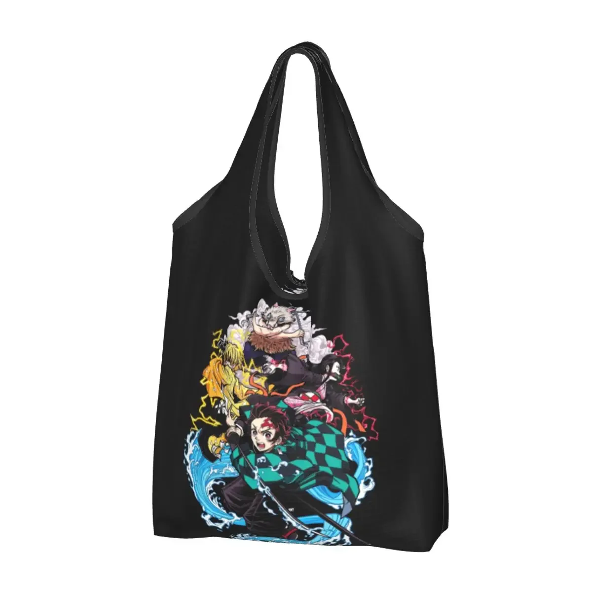 Kimetsu No Yaiba Portable Tote Shopping Bags Large Capacity Shopper Groceries Handbag Shoulder
Kimetsu No Yaiba Portable Tote Shopping Bags Large Capacity Shopper Groceries Handbag Shoulder