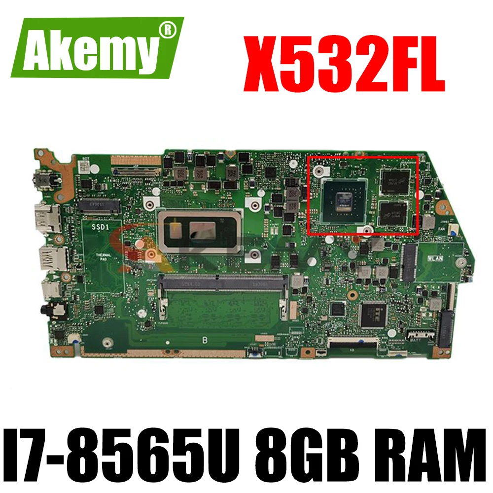 For ASUS X531FA X532F X531F S531F K531F V531F S532F K532F V532F Motherboard X532FA VivoBook X532 X532FC X531FA X533FA X532LA
For ASUS X531FA X532F X531F S531F K531F V531F S532F K532F V532F Motherboard X532FA VivoBook X532 X532FC X531FA X533FA X532LA
