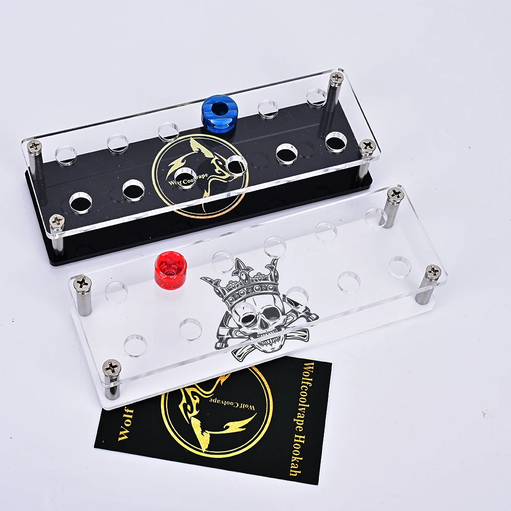 Подставка для акриловых дисплеев Wolfcoolvape 510 для дрип-типов, вейпов, танков, испарителей и атомайзеров 510
Подставка для акриловых дисплеев Wolfcoolvape 510 для дрип-типов, вейпов, танков, испарителей и атомайзеров 510