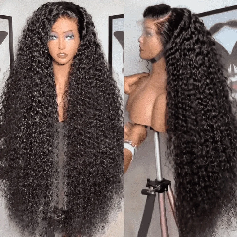 Bling Hair 200% Density Deep Wave 13x4 13x6 Transparent Lace Frontal Wig Human Hair Water Curly 4x4 Lace Closure Wigs For Women
Bling Hair 200% Density Deep Wave 13x4 13x6 Transparent Lace Frontal Wig Human Hair Water Curly 4x4 Lace Closure Wigs For Women