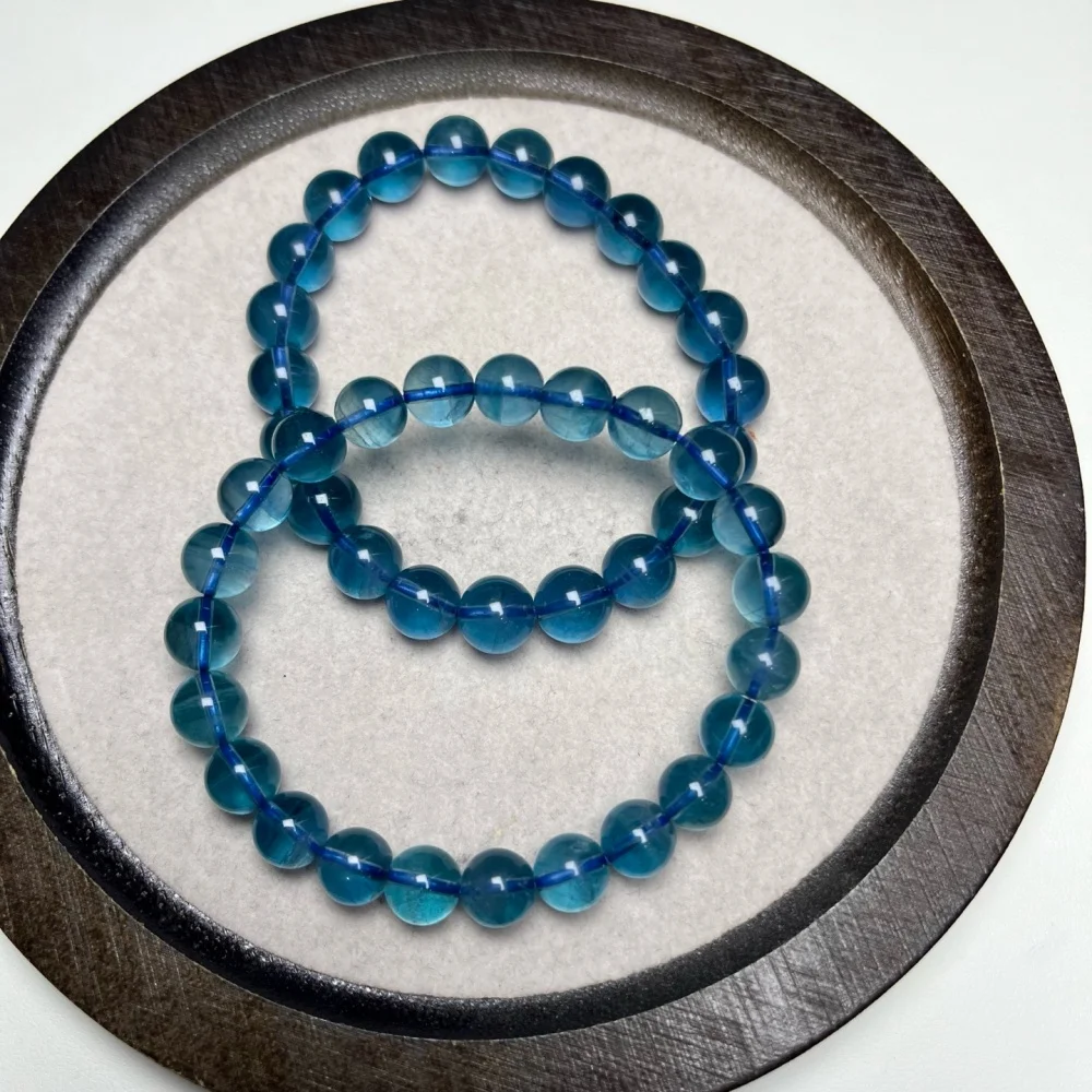 Natural Blue Fluorite Quartz Bead Bracelet Women Reiki Healing Strand Bangles Jewelry For Female Gift 1PCS
Natural Blue Fluorite Quartz Bead Bracelet Women Reiki Healing Strand Bangles Jewelry For Female Gift 1PCS