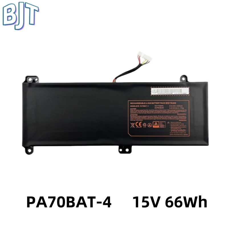 New PA70BAT-4 Laptop Battery For Clevo PA70HP6-G PA70HS-G For Technologies XMG Pro 17 S17 Pro-8U For Hasee KINGBOOK G97E G99E
New PA70BAT-4 Laptop Battery For Clevo PA70HP6-G PA70HS-G For Technologies XMG Pro 17 S17 Pro-8U For Hasee KINGBOOK G97E G99E