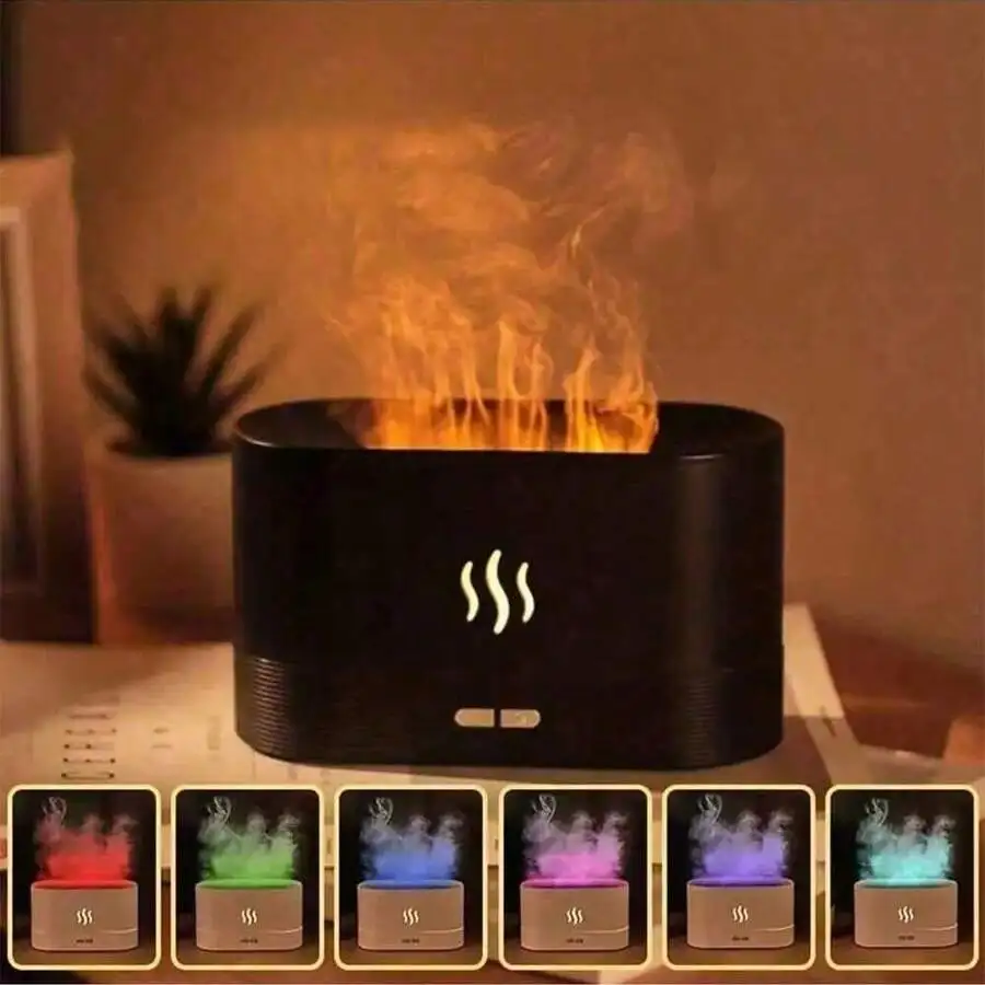 Simulated Flame Seven-Color Humidifier. USB Humidifier, Rechargeable And Plug-In Dual-Use Humidifier. Aroma Diffuser. Essential
Simulated Flame Seven-Color Humidifier. USB Humidifier, Rechargeable And Plug-In Dual-Use Humidifier. Aroma Diffuser. Essential