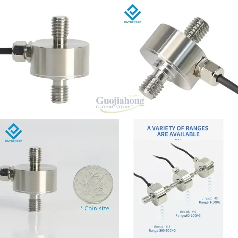 2026 HOT DYMH-103 Small size pressure weighing press force measuring miniature Threaded rod tension load cell sensor
2026 HOT DYMH-103 Small size pressure weighing press force measuring miniature Threaded rod tension load cell sensor