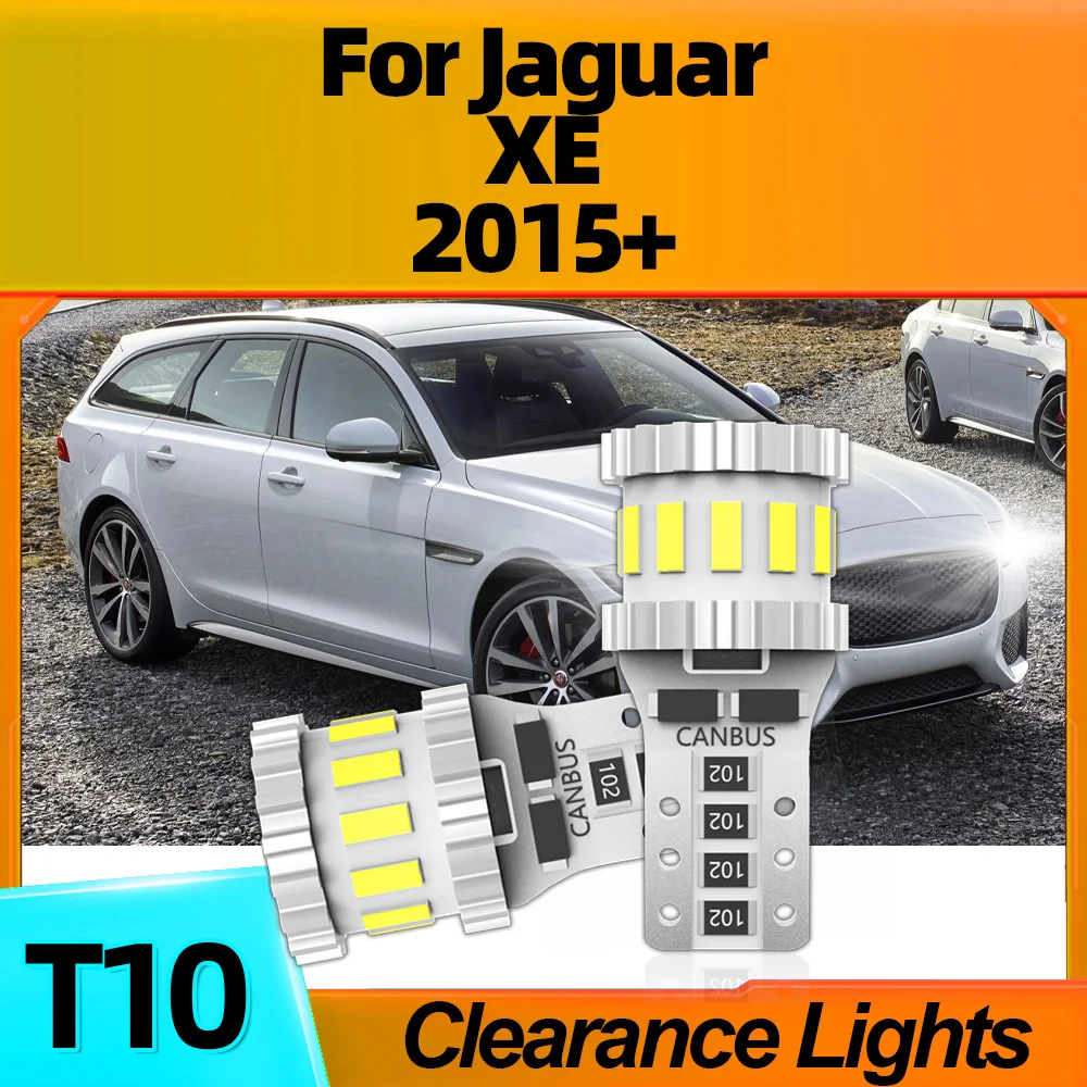 2PCS High Quality LED T10 W5W Clearance Lights Lamps Auto Bulbs Plug-N-Play 6000K White Canbus No Error For Jaguar XE 2015+
2PCS High Quality LED T10 W5W Clearance Lights Lamps Auto Bulbs Plug-N-Play 6000K White Canbus No Error For Jaguar XE 2015+
