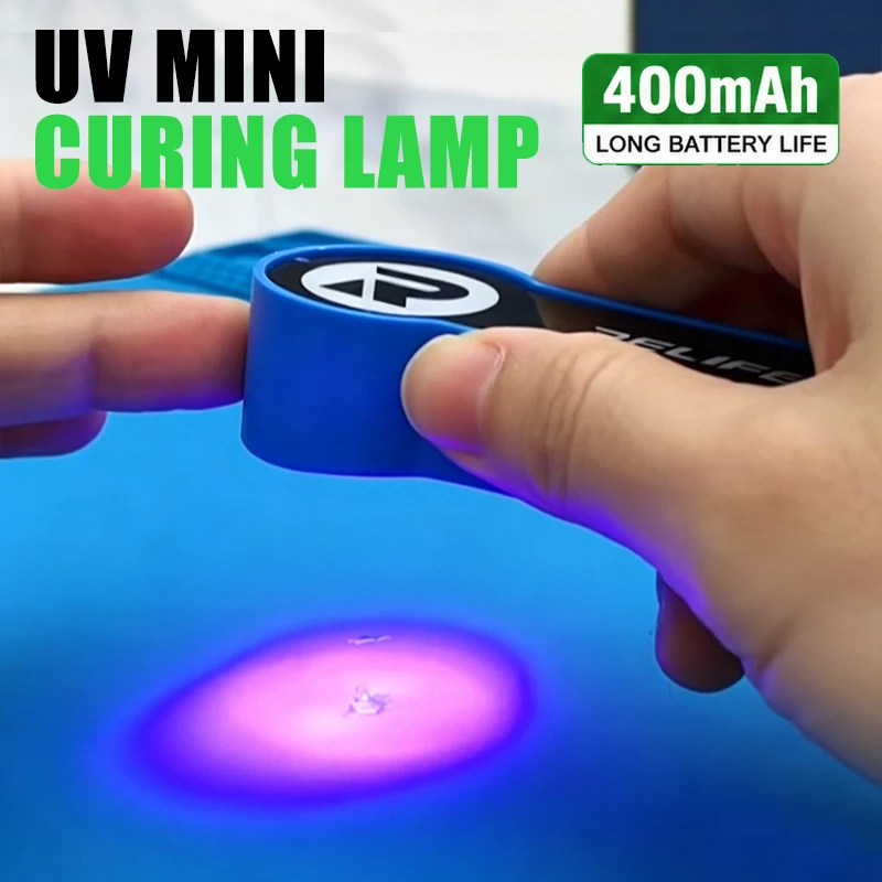 RELIFE RL-014F Mini UV Curing Lamp Dual LED Type-C Port Fast Curing for Glue Resin Ink Phone Repair
RELIFE RL-014F Mini UV Curing Lamp Dual LED Type-C Port Fast Curing for Glue Resin Ink Phone Repair