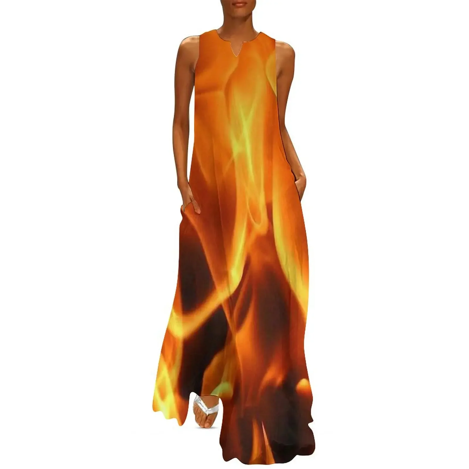 Fire Long Dress women's elegant loose dresses dress summer dress party evening elegant luxury celebrity
Fire Long Dress women's elegant loose dresses dress summer dress party evening elegant luxury celebrity