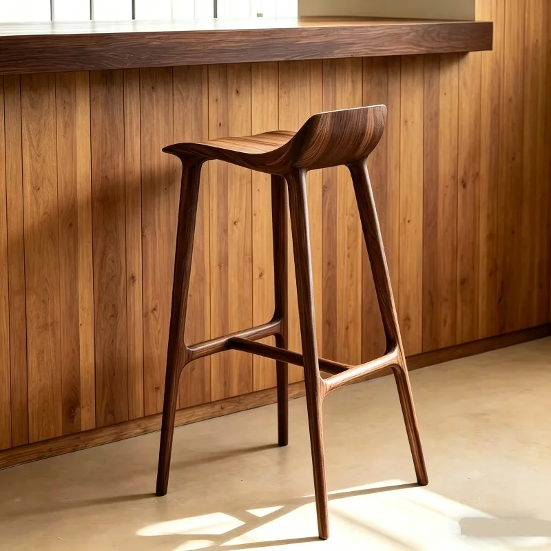Wooden Save Space Bar Stools Simple Interior Minimalist Kitchen Unique Dining Chairs Universal Taburete Alto Salon Furniture
Wooden Save Space Bar Stools Simple Interior Minimalist Kitchen Unique Dining Chairs Universal Taburete Alto Salon Furniture