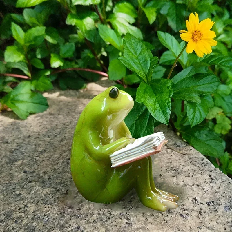 Creative Cute Sunflower Frog Ornaments Cartoon Animal Office Desk Courtyard Balcony Landscaping Resin Crafts
Creative Cute Sunflower Frog Ornaments Cartoon Animal Office Desk Courtyard Balcony Landscaping Resin Crafts