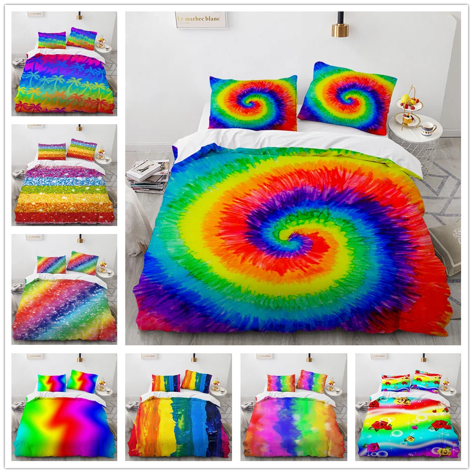 Rainbow Duvet Cover Set Twin Queen King Bedding Set Colorful Comforter Cover Set for Adult Kids Cartoon Quilt Cover&Pillowcases
Rainbow Duvet Cover Set Twin Queen King Bedding Set Colorful Comforter Cover Set for Adult Kids Cartoon Quilt Cover&Pillowcases