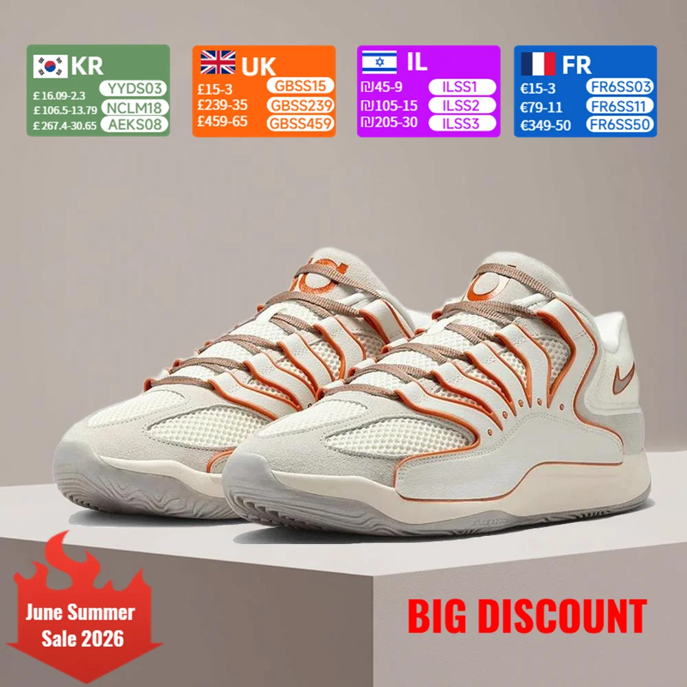 Nike Men's KD18 EP Anti-Slip Cushioned Durable Training Basketball Shoe HV1991-003
Nike Men's KD18 EP Anti-Slip Cushioned Durable Training Basketball Shoe HV1991-003