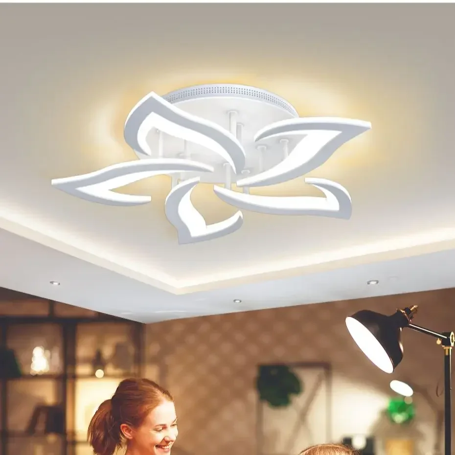 Modern Flower LED Ceiling Lamps Chandelier For Living Dining Study Room Bedroom Light Art decor Lighting Lustre Fixtures
Modern Flower LED Ceiling Lamps Chandelier For Living Dining Study Room Bedroom Light Art decor Lighting Lustre Fixtures