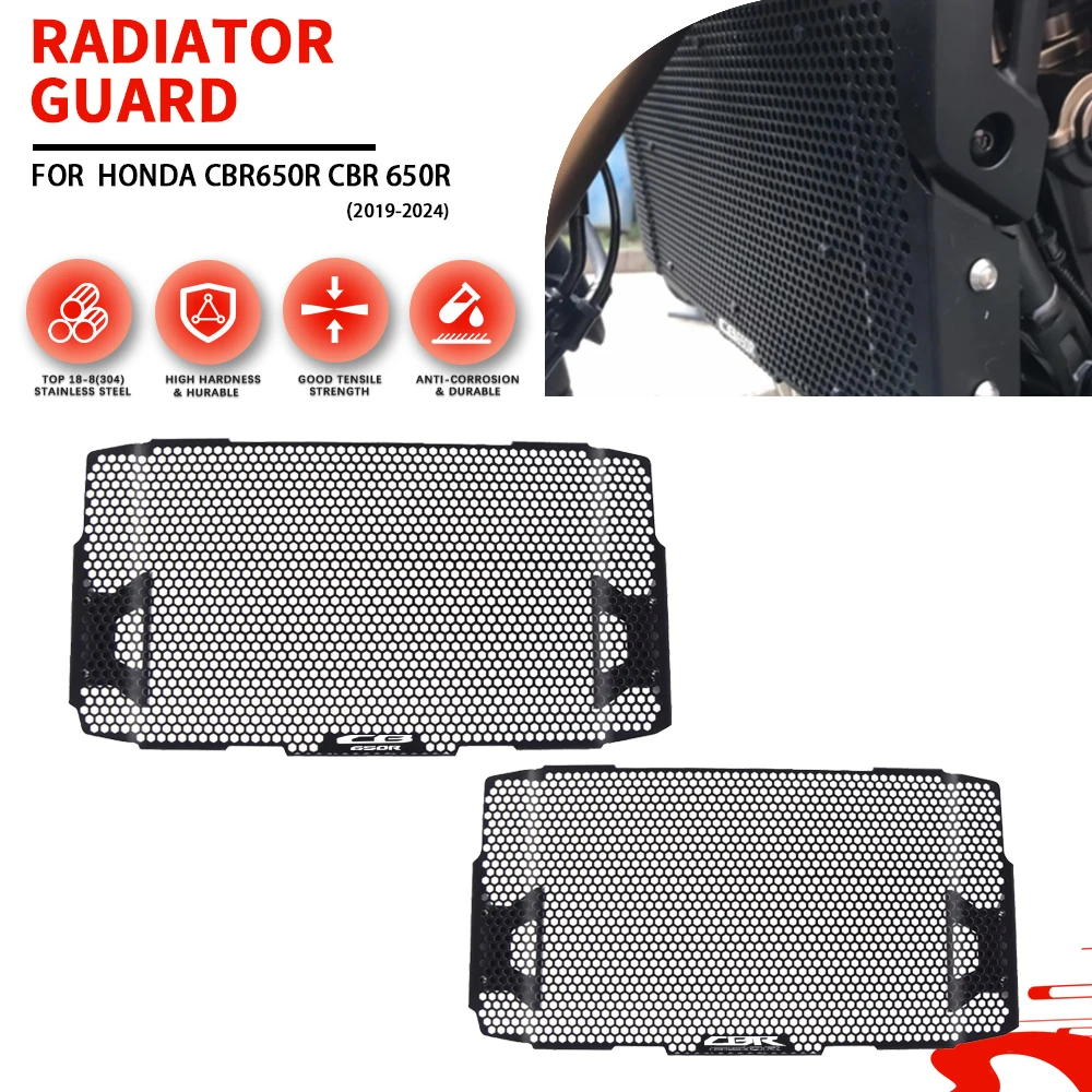 For Honda CBR650R 2019 2020 2021-2024 2025 Motorcycle Radiator Guard Protector Grille Grill Cover CB650R Neo Sports Cafe
For Honda CBR650R 2019 2020 2021-2024 2025 Motorcycle Radiator Guard Protector Grille Grill Cover CB650R Neo Sports Cafe