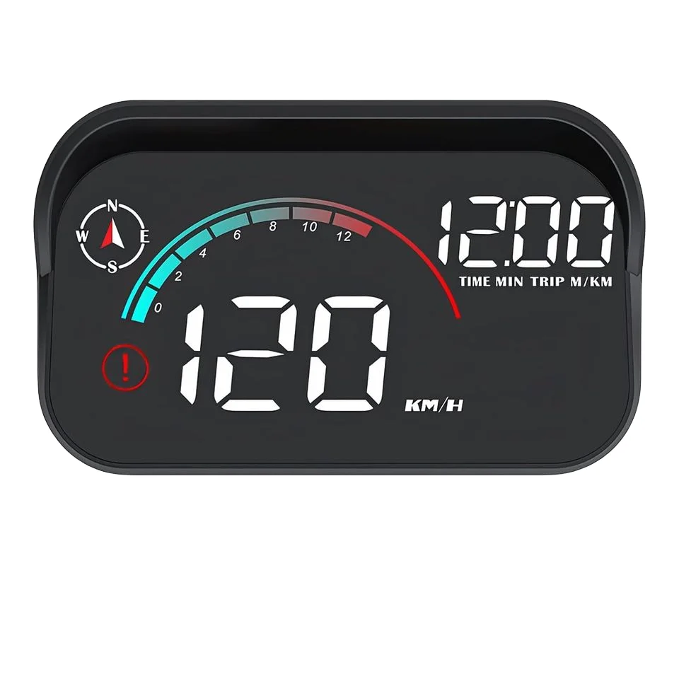 5V Digital Car Speedometer GPS HUD Windshield Head Display MPH Speed Travel Time Overspeed Alarm Compass for All Vehicles
5V Digital Car Speedometer GPS HUD Windshield Head Display MPH Speed Travel Time Overspeed Alarm Compass for All Vehicles
