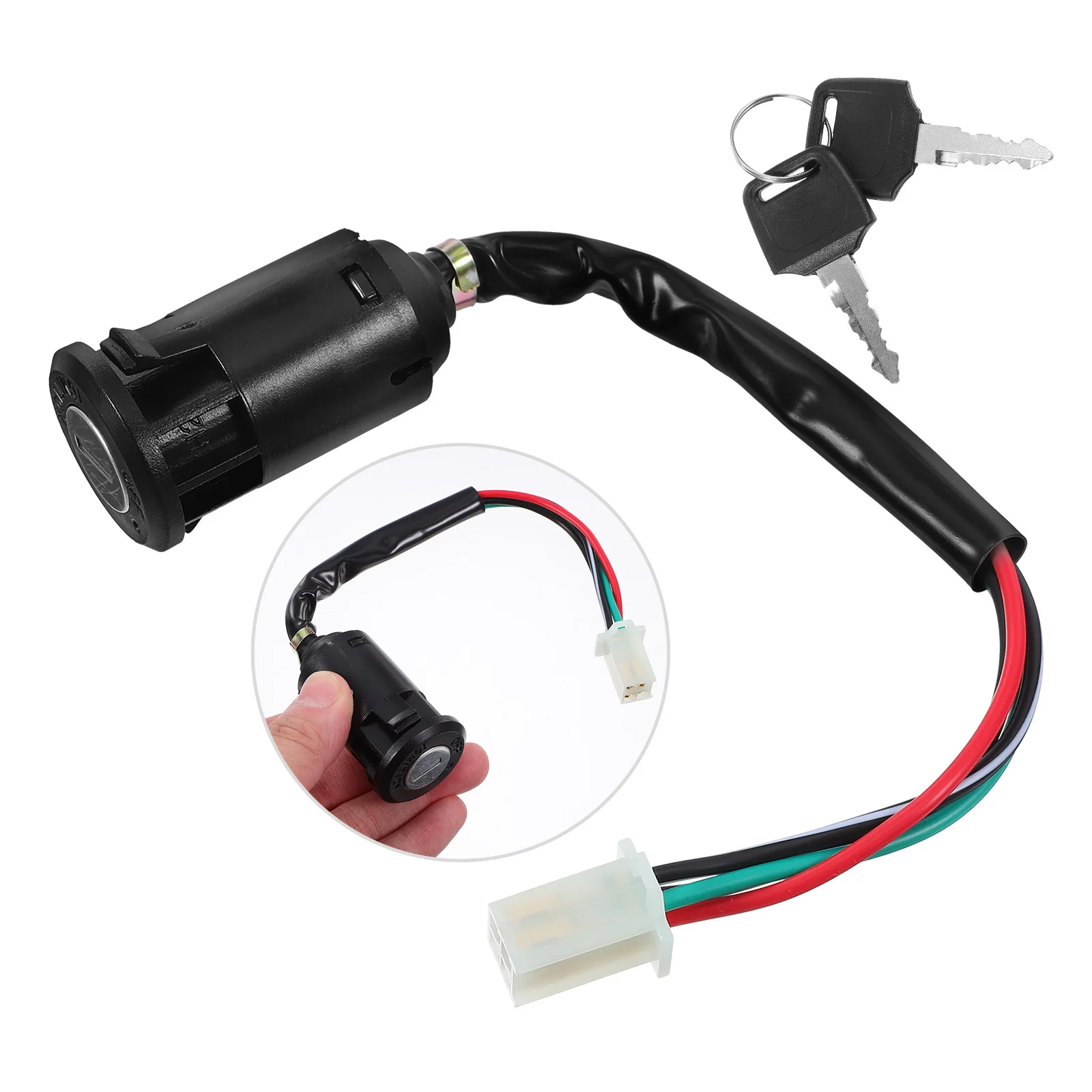 Reliable Atv Ignition Switch 50-250cc Durable Easy Installation Stylish Safety Ignition Switch with Key Atv Scooter Parts
Reliable Atv Ignition Switch 50-250cc Durable Easy Installation Stylish Safety Ignition Switch with Key Atv Scooter Parts