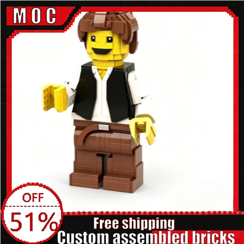867 Parts MOC Cool Space Adventurer Character Building Blocks DIY Assembly Educational Toys Collection Creative Birthday Gifts
867 Parts MOC Cool Space Adventurer Character Building Blocks DIY Assembly Educational Toys Collection Creative Birthday Gifts