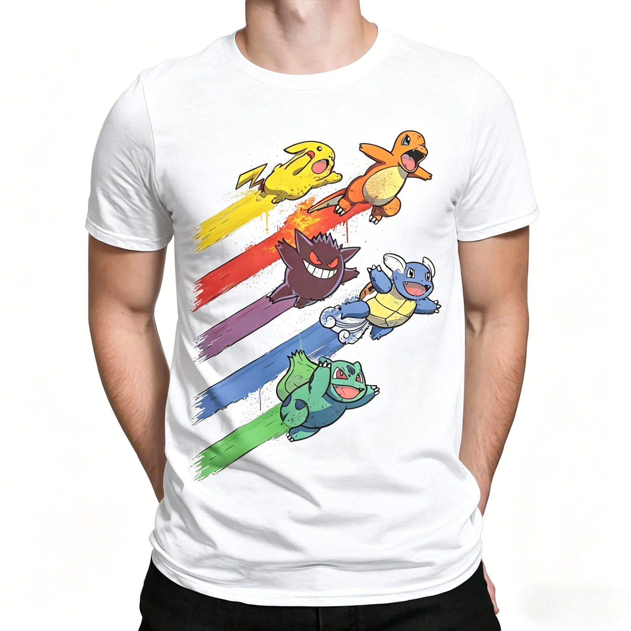 Pokemon T-shirt Men's Cotton Casual T-shirt Round Neck T-shirt Short Sleeve Clothing Summer Sports Casual Short Sleeve Top Y2k
Pokemon T-shirt Men's Cotton Casual T-shirt Round Neck T-shirt Short Sleeve Clothing Summer Sports Casual Short Sleeve Top Y2k