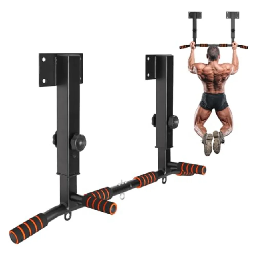 Pull Up Bar Wall Mounted: Wall Adjustable Joist Mount Pull Up Bar and Chin Up Bar for Home Gym Workout Strength Training Equipm
Pull Up Bar Wall Mounted: Wall Adjustable Joist Mount Pull Up Bar and Chin Up Bar for Home Gym Workout Strength Training Equipm