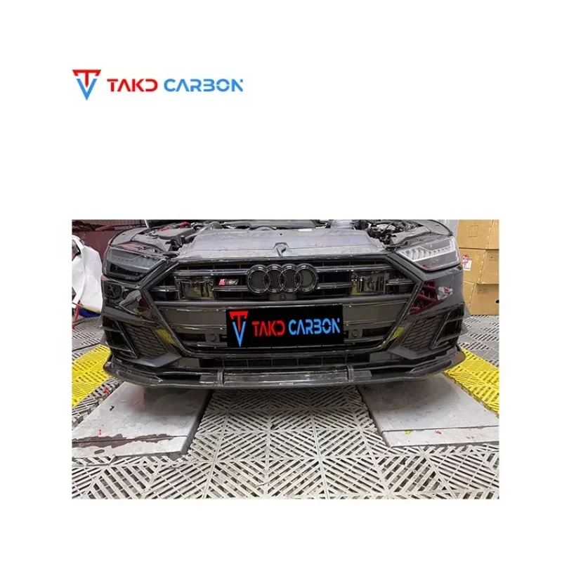 Carbon Factory Direct Hot Sale Style Dry Carbon Fiber Front Bumper Lip universal rear spoilers For AUDI A7,S7 C8
Carbon Factory Direct Hot Sale Style Dry Carbon Fiber Front Bumper Lip universal rear spoilers For AUDI A7,S7 C8
