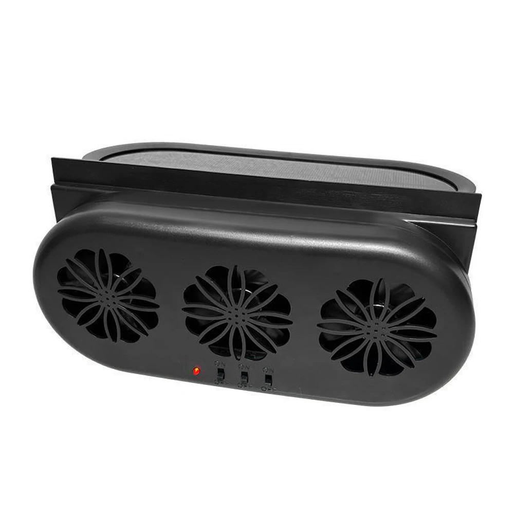 3-Fan Car Exhaust Fan USB & Solar Powered Air Circulation Fan Ventilator Silent Air Vent Cooler Automotive Radiator Cooling Fan
3-Fan Car Exhaust Fan USB & Solar Powered Air Circulation Fan Ventilator Silent Air Vent Cooler Automotive Radiator Cooling Fan