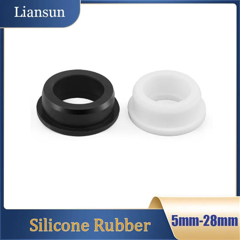 Black White Silicone Rubber Cable Grommets Through-Hole Silicone Plugs Silicone Rubber Straight Cable Protective Sleeves5mm-28mm
Black White Silicone Rubber Cable Grommets Through-Hole Silicone Plugs Silicone Rubber Straight Cable Protective Sleeves5mm-28mm