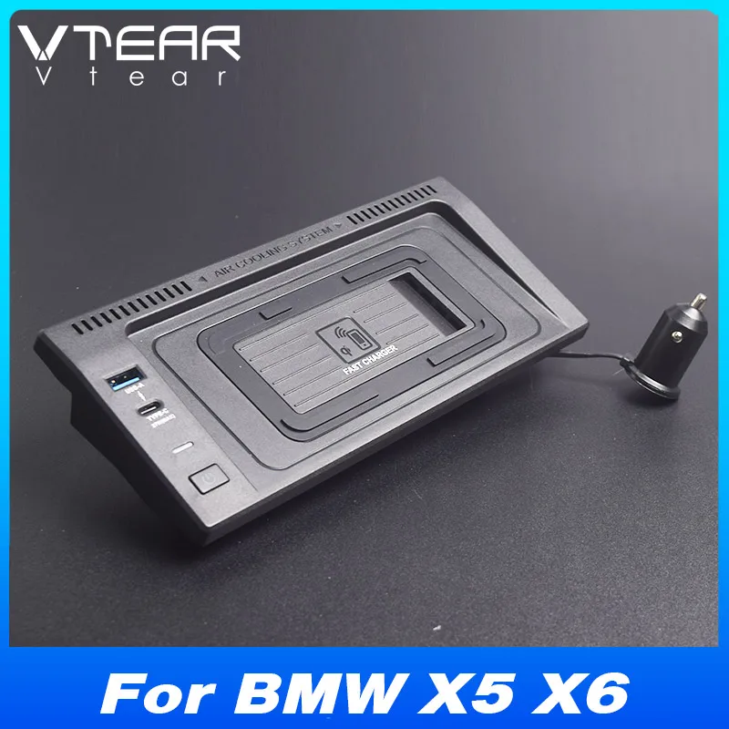 Car Wireless Charger For BMW X5 F15 X6 F16 Accessories Fast Phone Charging Plate Interior Modification Auto Parts 2014-2018
Car Wireless Charger For BMW X5 F15 X6 F16 Accessories Fast Phone Charging Plate Interior Modification Auto Parts 2014-2018