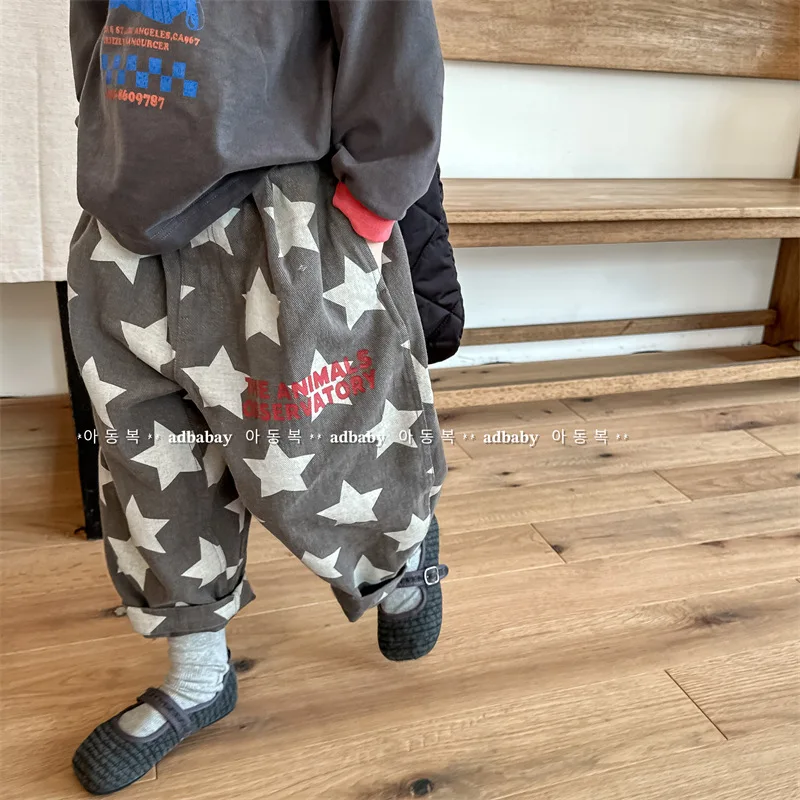 Children Girls Pants Spring Autumn Loose Star Letter Printed Kids Girls Harem Pants Cotton Elastic Waist Baby Girls Pants
Children Girls Pants Spring Autumn Loose Star Letter Printed Kids Girls Harem Pants Cotton Elastic Waist Baby Girls Pants
