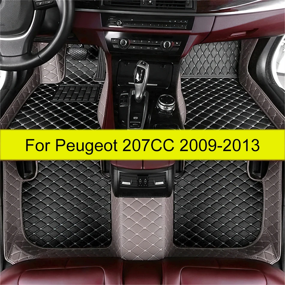 Автомобильные коврики для Peugeot 207CC 2009 2010 2011 2012 2013, пользовательские автомобильные подушечки для ног, автомобильный ковер, аксессуары для интерьера
Автомобильные коврики для Peugeot 207CC 2009 2010 2011 2012 2013, пользовательские автомобильные подушечки для ног, автомобильный ковер, аксессуары для интерьера