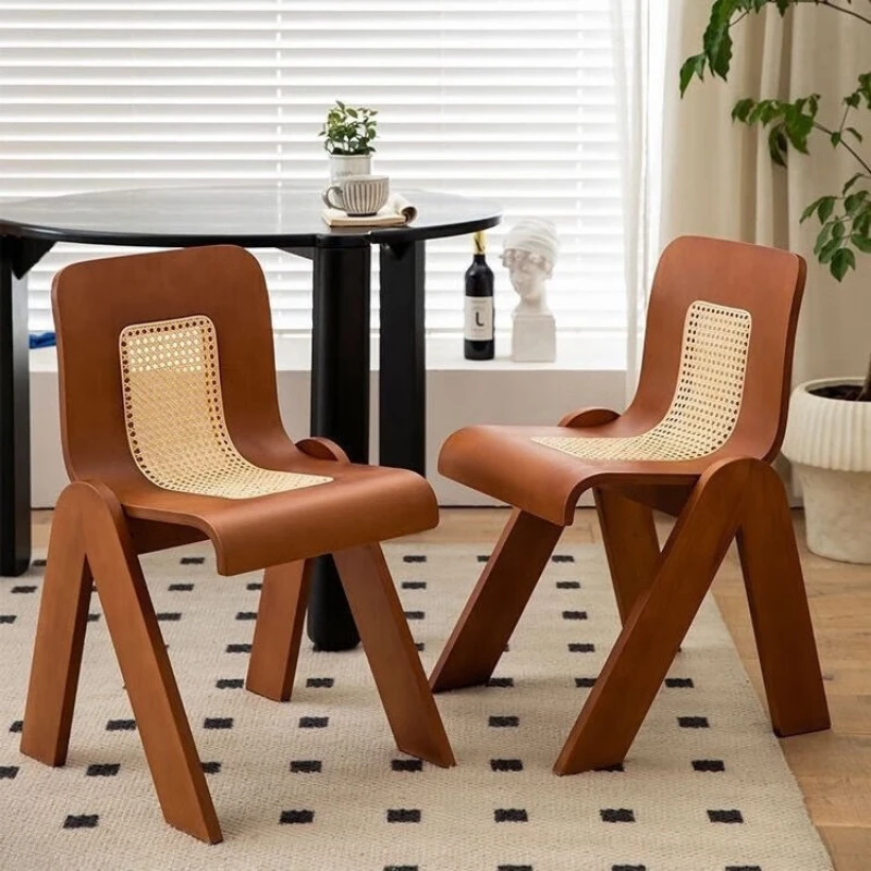 French light luxury medieval chair solid wood backrest dining chair rattan household single
French light luxury medieval chair solid wood backrest dining chair rattan household single