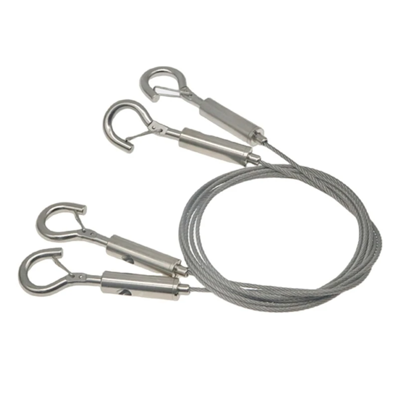 2pcs Steel Hanging Wire 2mm Thick 2m Hanging Wire Exhibition Hanging set Simple to Use for Home & Commercial Use Dropship
2pcs Steel Hanging Wire 2mm Thick 2m Hanging Wire Exhibition Hanging set Simple to Use for Home & Commercial Use Dropship