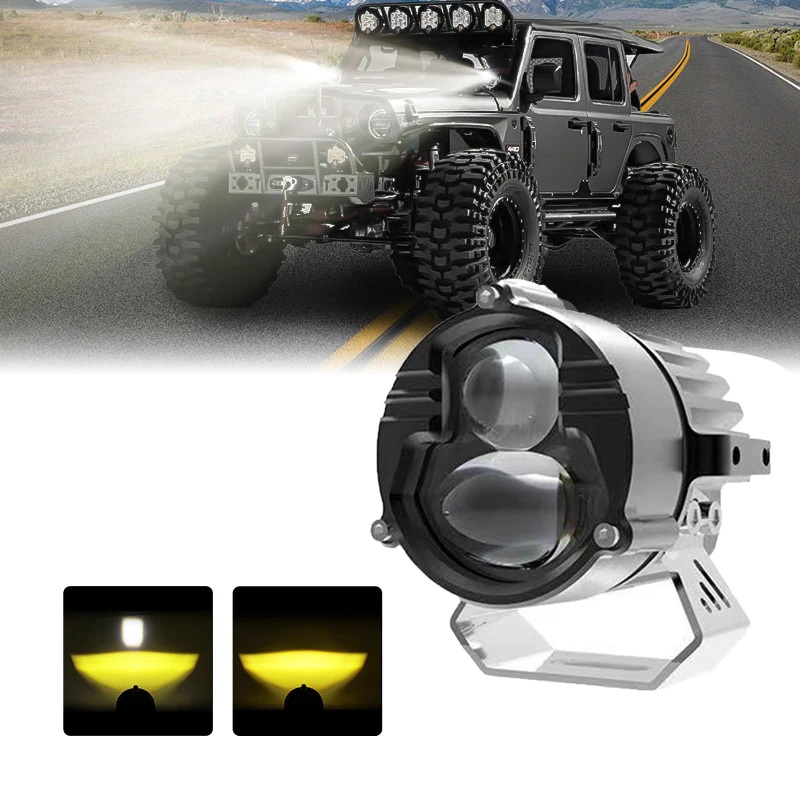 Universal Motorcycle Headlight Fog Light 3570 3000K LED Auxiliary Driving Lights Spotlight Moto Parts For Truck Off-road ATV UTV
Universal Motorcycle Headlight Fog Light 3570 3000K LED Auxiliary Driving Lights Spotlight Moto Parts For Truck Off-road ATV UTV