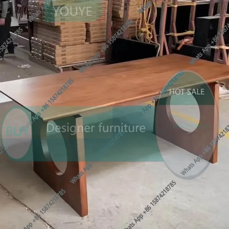Sc N67 Nordic solid wood dining table rectangular modern simple desk minimalist living room log book ash wood workbench-1
Sc N67 Nordic solid wood dining table rectangular modern simple desk minimalist living room log book ash wood workbench-1