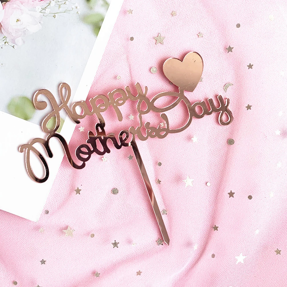 10pcs Cake Picks Acrylic Letter Design Baking Decor For Mother'S Day Cupcake Cake Decoration Supplies Party Favors Mom Birthday
10pcs Cake Picks Acrylic Letter Design Baking Decor For Mother'S Day Cupcake Cake Decoration Supplies Party Favors Mom Birthday