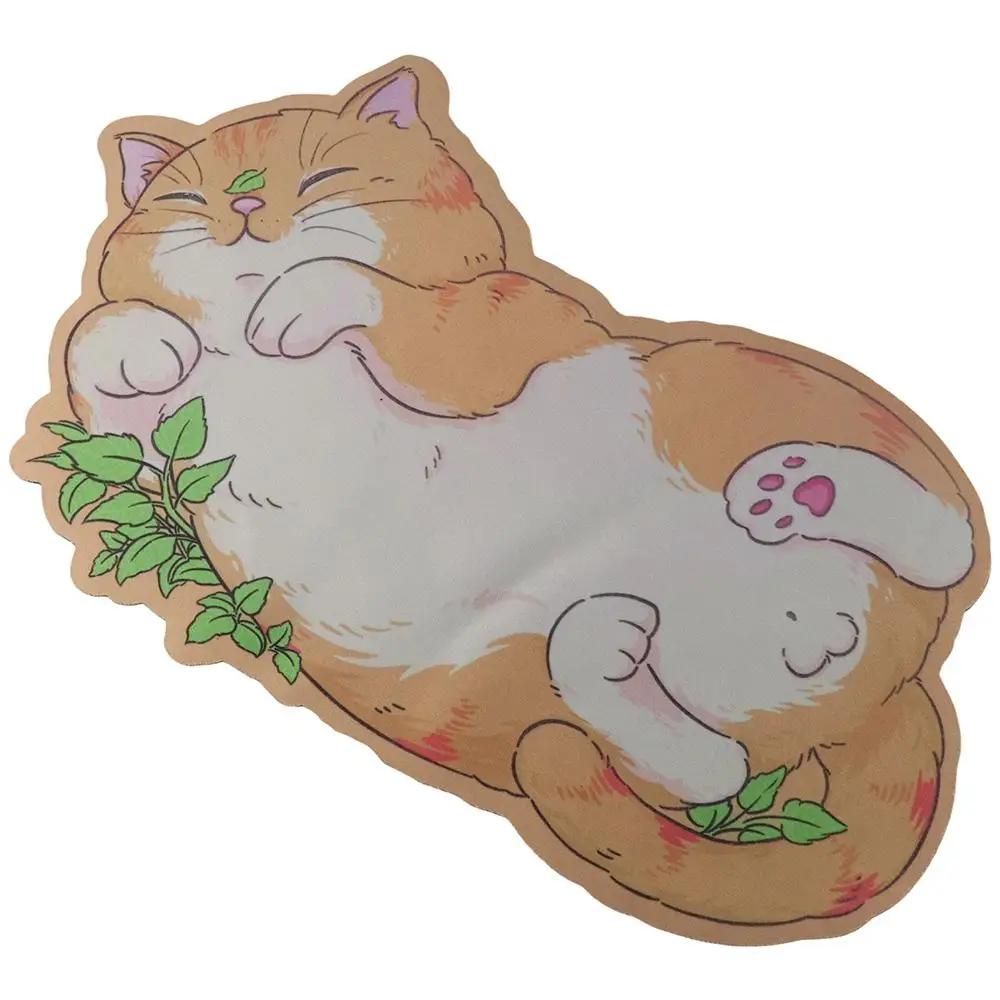 Cute Rubber Computer Office Mouse Pad 12.8*8 Inch Orange Creative Cat Mouse Pad Cat Non-Slip Rubber Mouse Pad Office
Cute Rubber Computer Office Mouse Pad 12.8*8 Inch Orange Creative Cat Mouse Pad Cat Non-Slip Rubber Mouse Pad Office