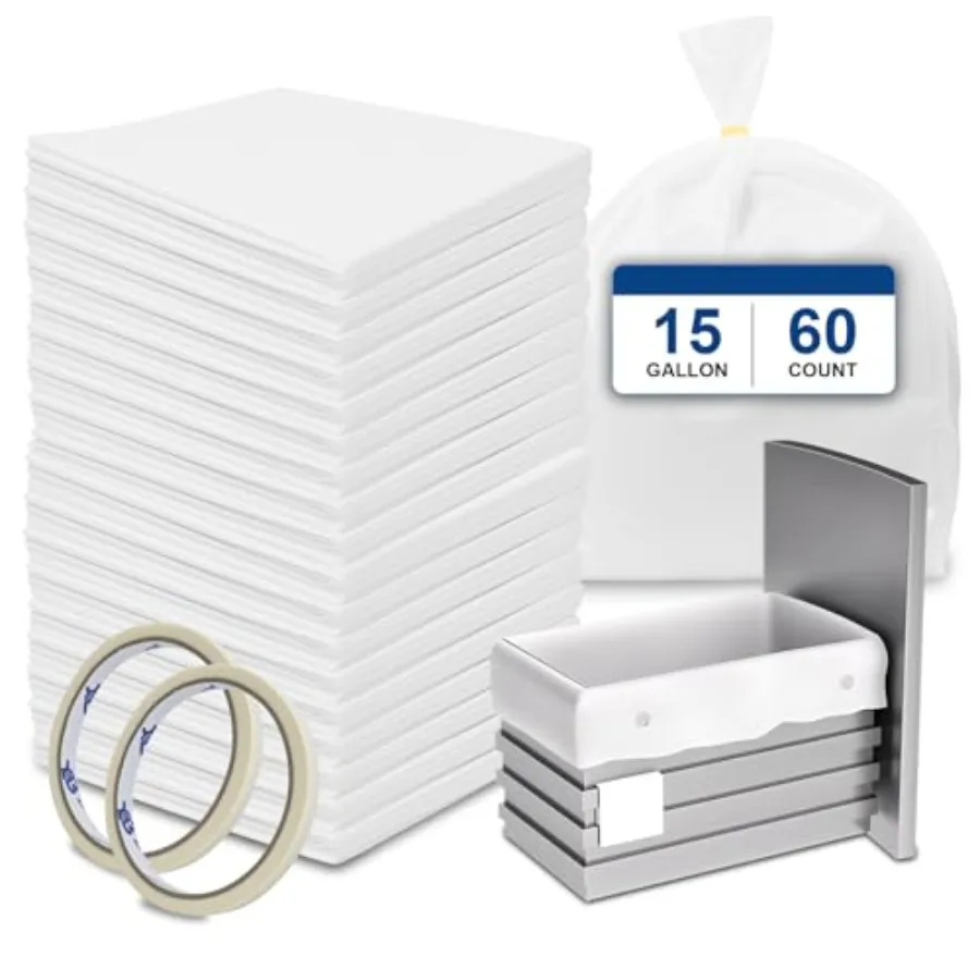 Trash Compactor BagsFits 15 Inch Rectangular Drawer Compactors White Heavy Duty Compressed For Home Office Kitchen Bathroom Bed
Trash Compactor BagsFits 15 Inch Rectangular Drawer Compactors White Heavy Duty Compressed For Home Office Kitchen Bathroom Bed