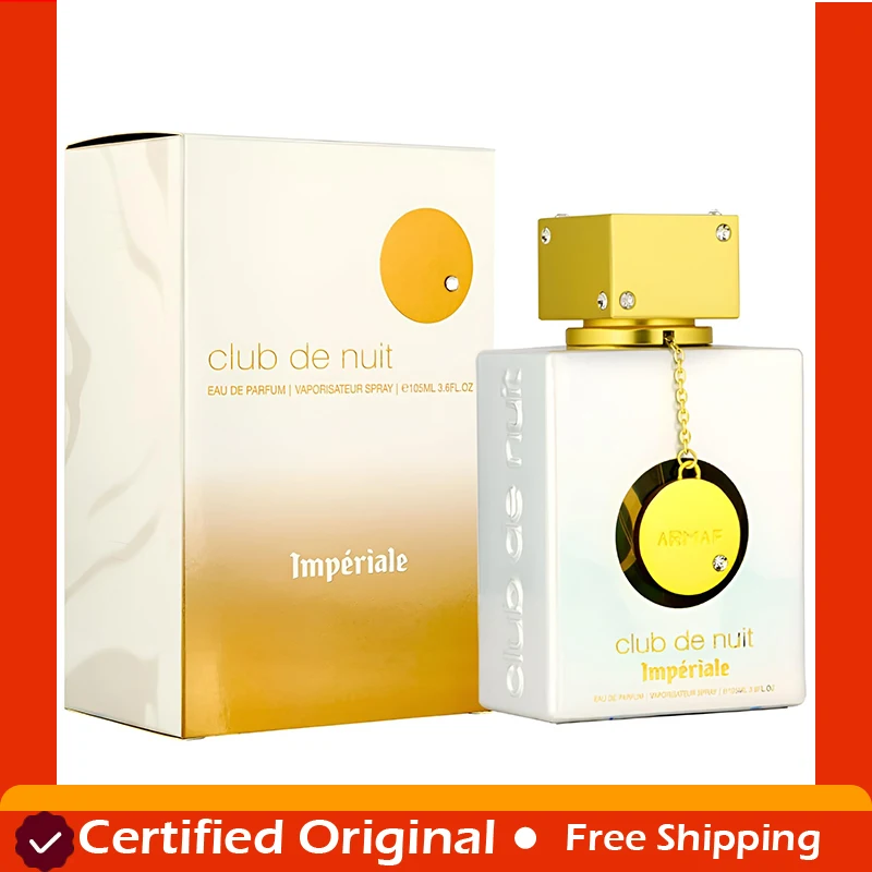 Original Arabic Perfume Armaf Club De Nuit Imperiale for Women Eau de Parfum Spray 3.6 Ounce long lasting fragrance Cologne natural perfume Persistence Pheromone Portable Birthday gift
Original Arabic Perfume Armaf Club De Nuit Imperiale for Women Eau de Parfum Spray 3.6 Ounce long lasting fragrance Cologne natural perfume Persistence Pheromone Portable Birthday gift