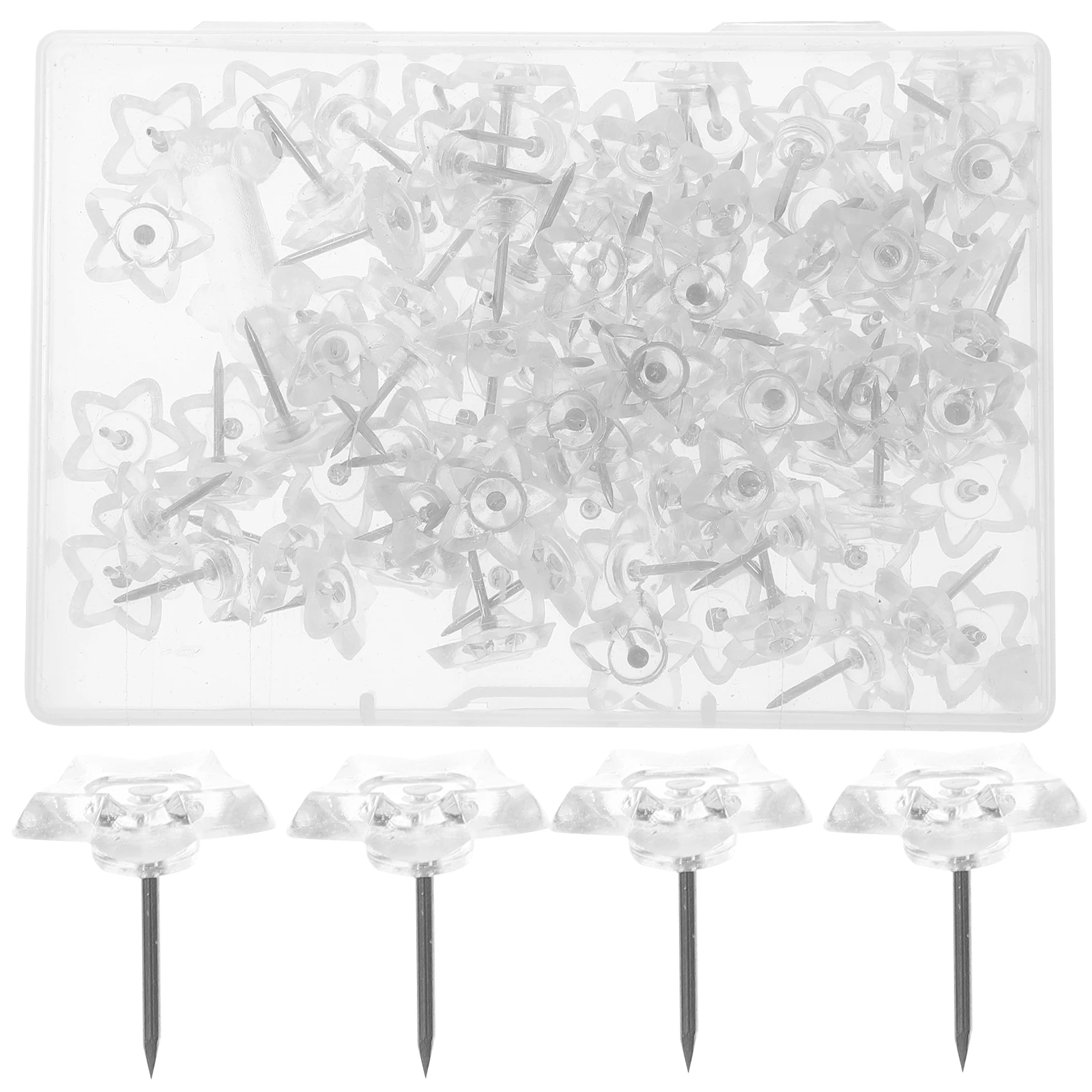 100 Pcs I-pin Push Pins Round Jumbo Thumb Tacks Flat Head Decorative Thumbtacks Drawing Cork Board Map Accessories Office Study
100 Pcs I-pin Push Pins Round Jumbo Thumb Tacks Flat Head Decorative Thumbtacks Drawing Cork Board Map Accessories Office Study