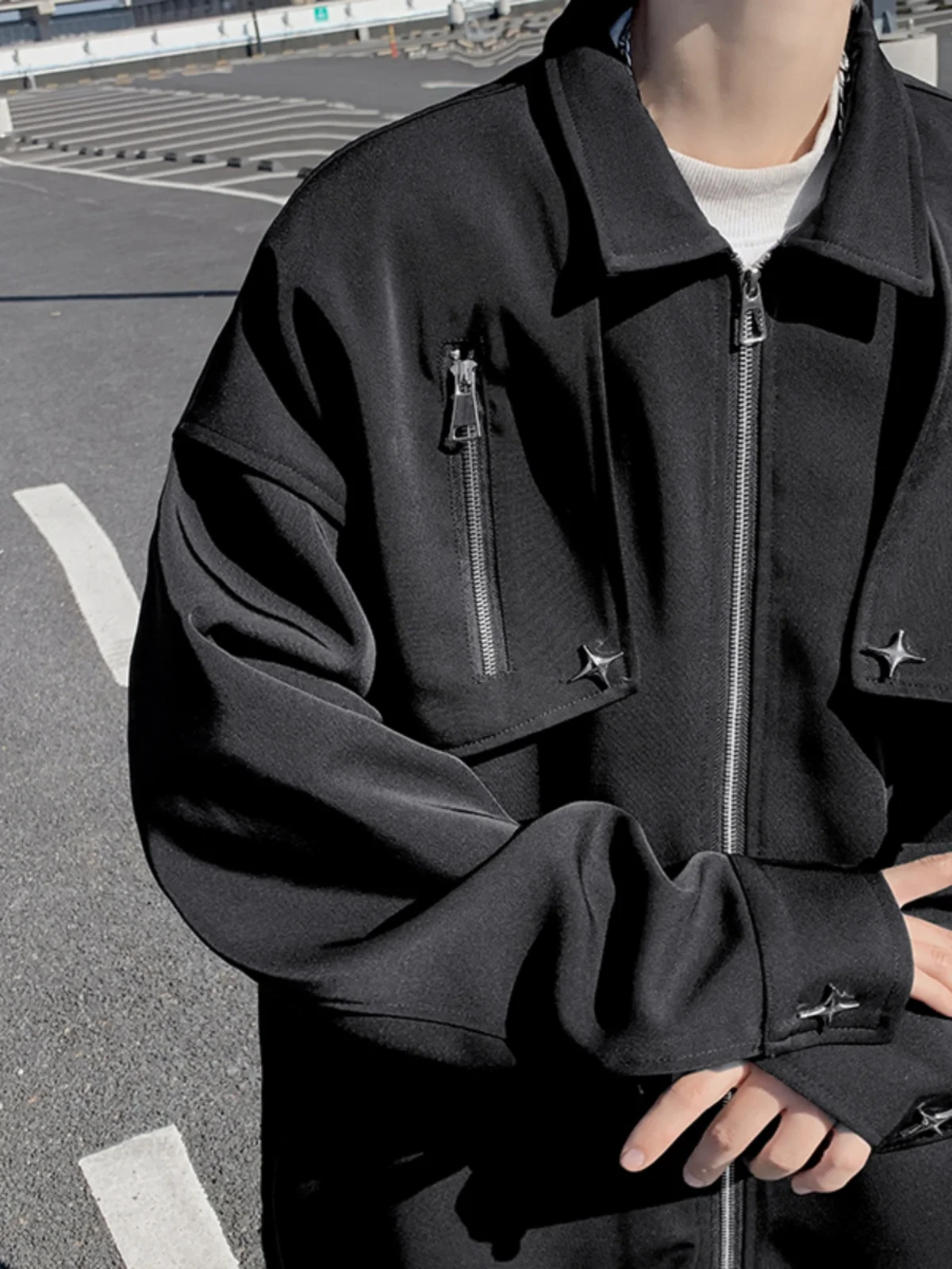 Мужская куртка Cleanfit на молнии, весенне-осенняя, в американском уличном стиле, модная, брендовая, Haome, с длинными рукавами, повседневная верхняя одежда
Мужская куртка Cleanfit на молнии, весенне-осенняя, в американском уличном стиле, модная, брендовая, Haome, с длинными рукавами, повседневная верхняя одежда