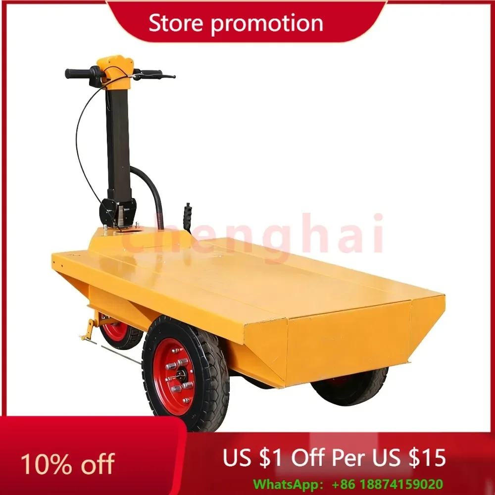 China Industrial Factory Hot Sale Electric Three-Wheeled Hand Truck Platform Material Transport Car Load 800 Kilograms
China Industrial Factory Hot Sale Electric Three-Wheeled Hand Truck Platform Material Transport Car Load 800 Kilograms