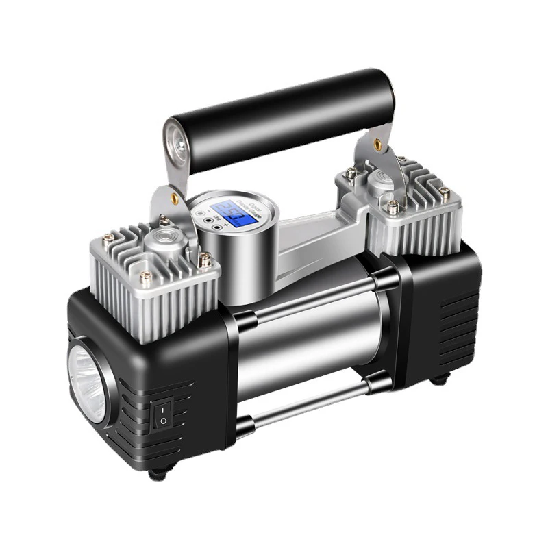 300PSI Portable Car Air Compressor 12V High Pressure Inflator Pump Power with LED Inflator for Auto Car Motorcycles Bicycles
300PSI Portable Car Air Compressor 12V High Pressure Inflator Pump Power with LED Inflator for Auto Car Motorcycles Bicycles