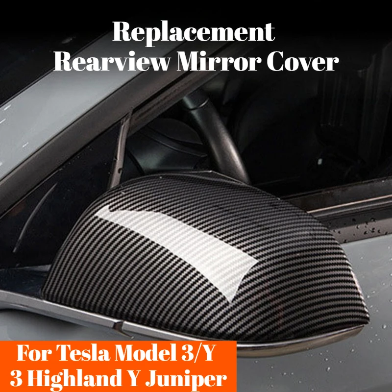 For Tesla Model 3/Y 3 Highland Replacement Rearview Mirror Cover Pattern Anti-Scratch Car Modification Accessory Various colors
For Tesla Model 3/Y 3 Highland Replacement Rearview Mirror Cover Pattern Anti-Scratch Car Modification Accessory Various colors