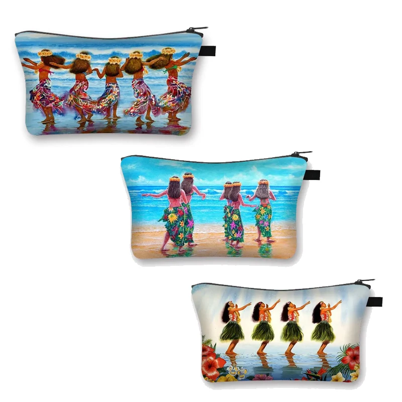 Hawaii Hula Dancer Girl Print Cosmetic Bag Women Fashion Aloha Makeup Bags Girls Cosmetic Case Female Toiletries Organizer
Hawaii Hula Dancer Girl Print Cosmetic Bag Women Fashion Aloha Makeup Bags Girls Cosmetic Case Female Toiletries Organizer
