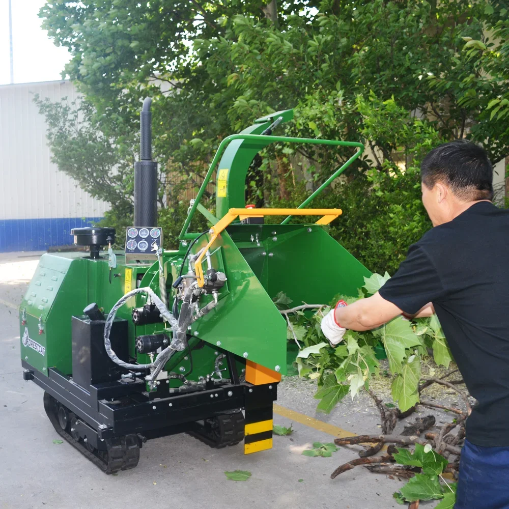 【Hot】18hp 22hp 40hp 50hp 80hp 100hp Mini Crawler Wheel Four Branch Shredder Machine Wood Chipper Machine Shandong Machin
【Hot】18hp 22hp 40hp 50hp 80hp 100hp Mini Crawler Wheel Four Branch Shredder Machine Wood Chipper Machine Shandong Machin