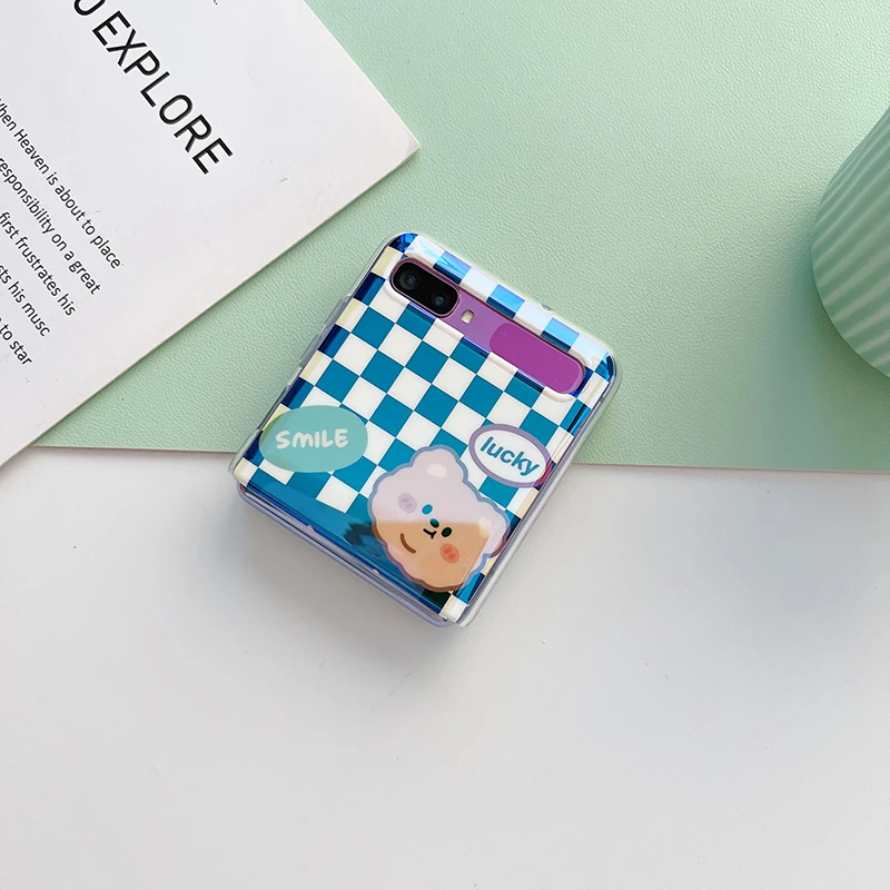 ZFlip Funda Case For Samsung Galaxy Z Flip 1 2 3 Blue Light Cartoon Rabbit Bear Pattern Soft Mobile Phone Case Cover
ZFlip Funda Case For Samsung Galaxy Z Flip 1 2 3 Blue Light Cartoon Rabbit Bear Pattern Soft Mobile Phone Case Cover