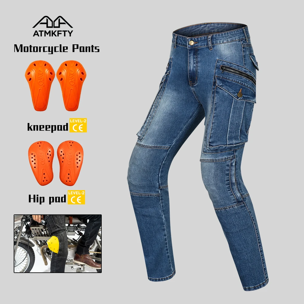 Moto Jeans Motorcycle Pants Protective Gear Trousers With Protect Gears Summer Anti Drop Riding Pants knee pad Multiple pockets
Moto Jeans Motorcycle Pants Protective Gear Trousers With Protect Gears Summer Anti Drop Riding Pants knee pad Multiple pockets