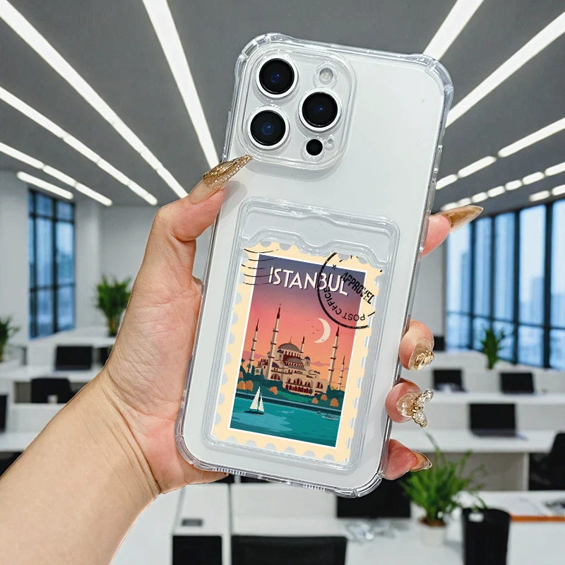 Retro travel stamps For IPhone 17 Pro Max 16 17 15 7 14 13 Plus 12 Mini 11 XR 16E Air softshell Transparent card pack phone case
Retro travel stamps For IPhone 17 Pro Max 16 17 15 7 14 13 Plus 12 Mini 11 XR 16E Air softshell Transparent card pack phone case