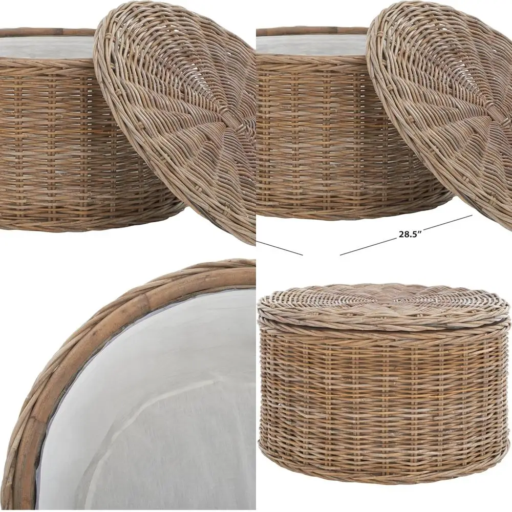 Grey Modern Home Coffee Table, 28.5 x 28.5 x 17
Grey Modern Home Coffee Table, 28.5 x 28.5 x 17