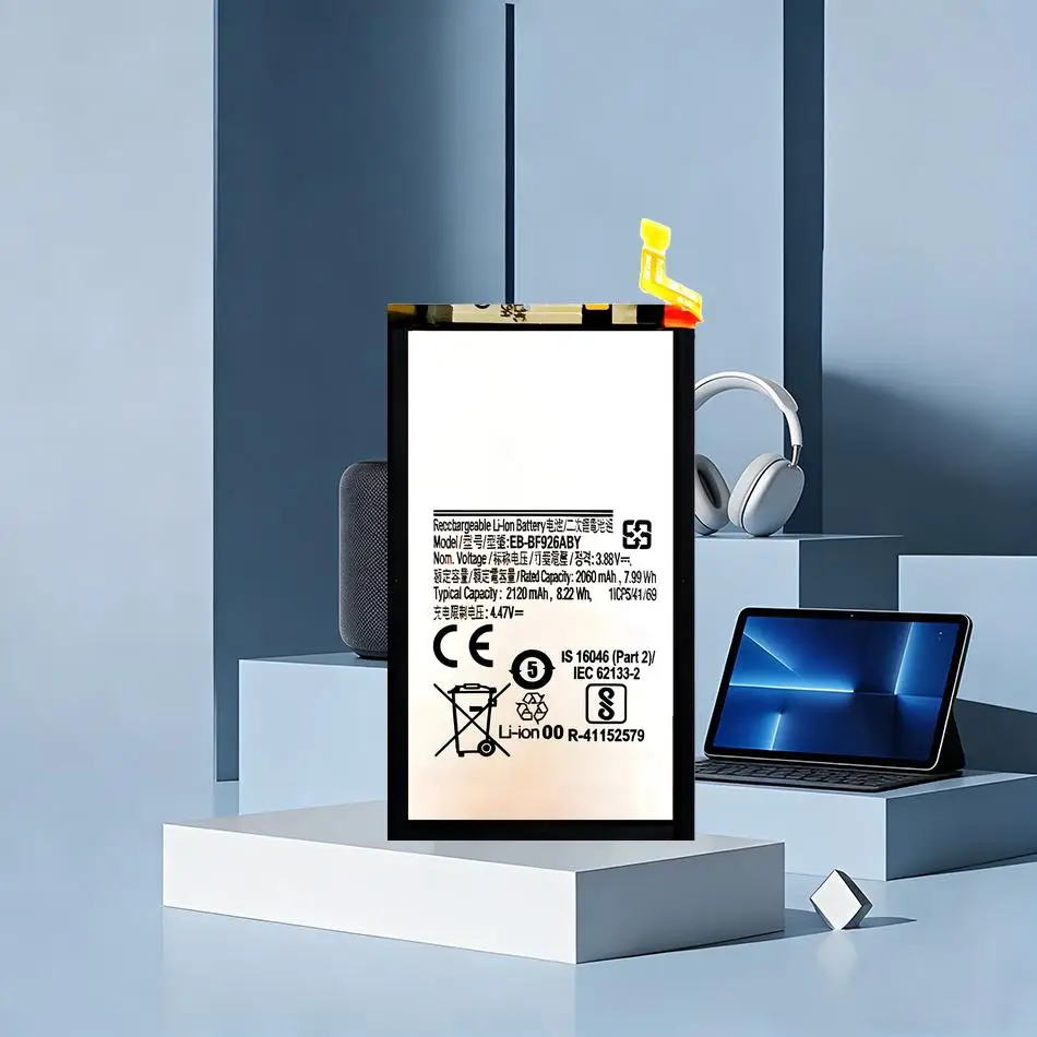 Аккумулятор для мобильного телефона Samsung Galaxy Z Fold 3 5G, 2120 мАч, EB-BF926ABY, высокопроизводительный, большой емкости
Аккумулятор для мобильного телефона Samsung Galaxy Z Fold 3 5G, 2120 мАч, EB-BF926ABY, высокопроизводительный, большой емкости